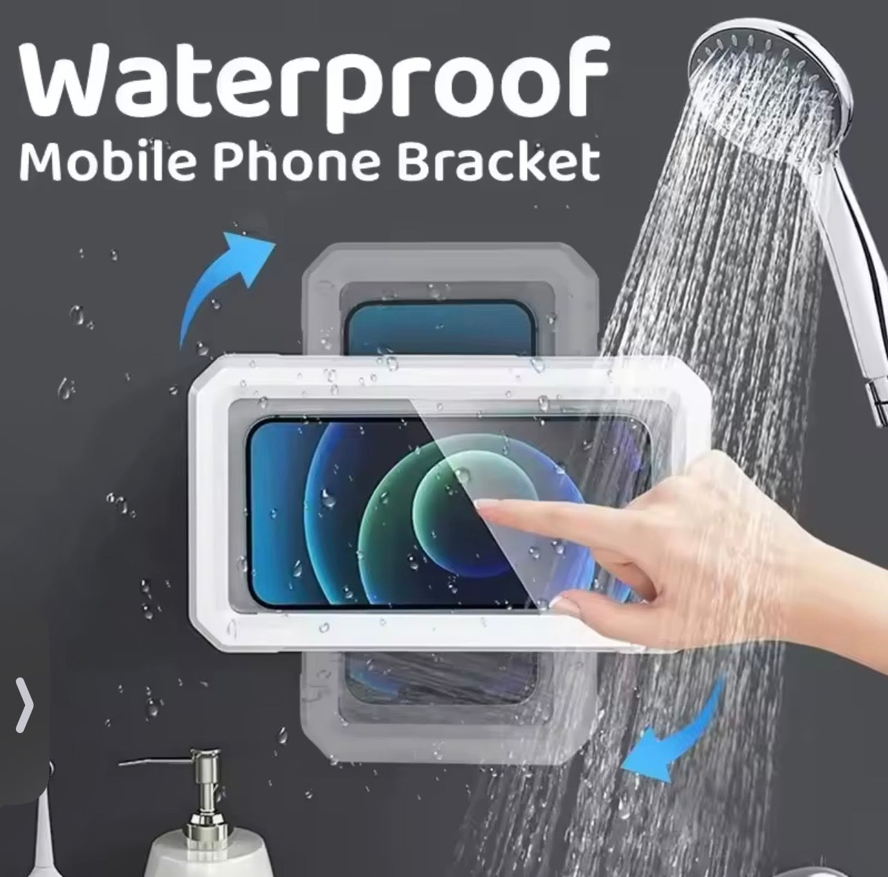 Soporte impermeable para celular
